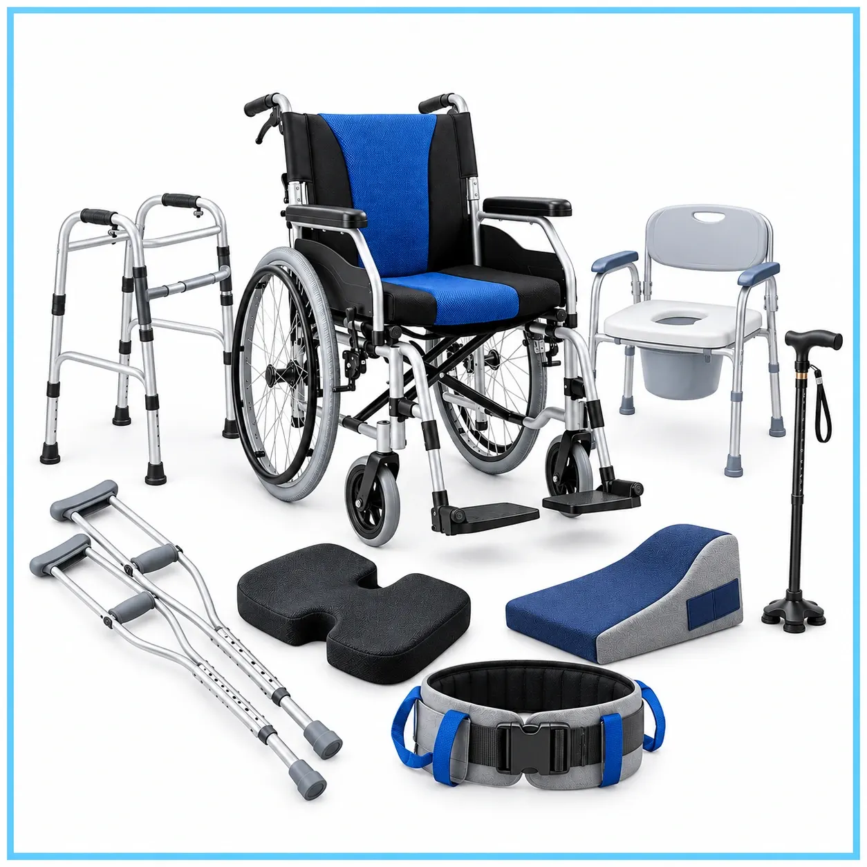 Mobility and rehabilitation equipment