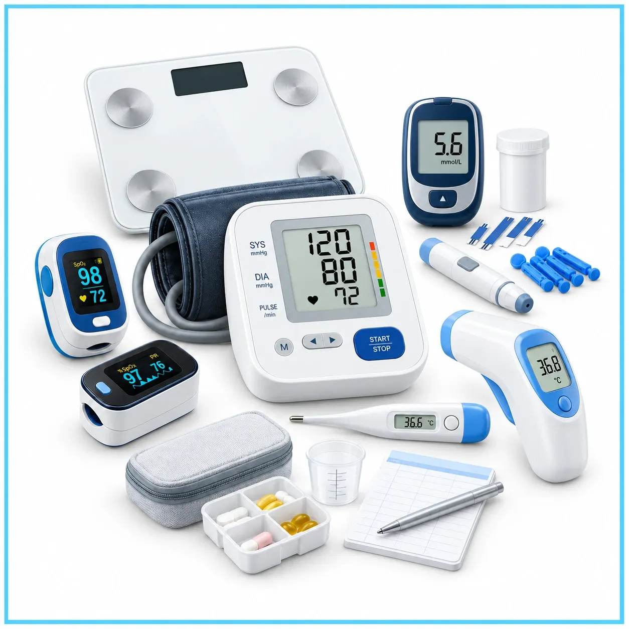 Monitoring and diagnostic equipment