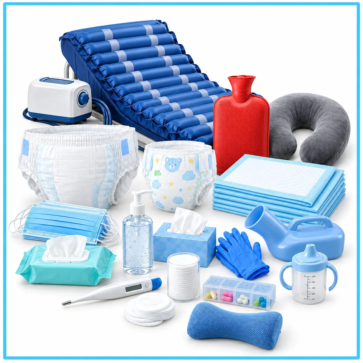 Patient care and home healthcare products