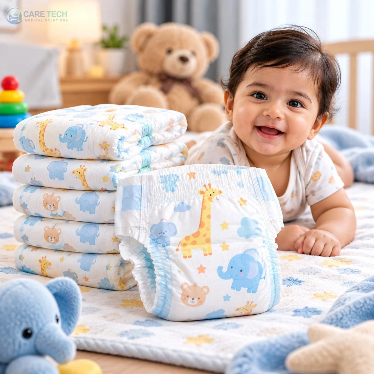 Pediatric diapers